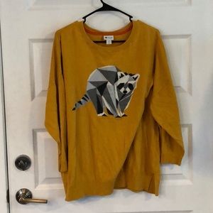 Raccoon Sweater!